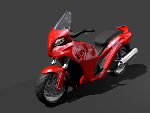 scooter 3D 모델