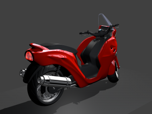 scooter 3D मॉडल