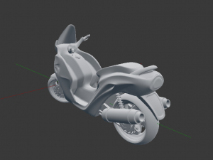 scooter 3D मॉडल