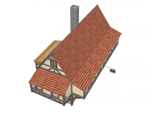 medieval house 3D Model