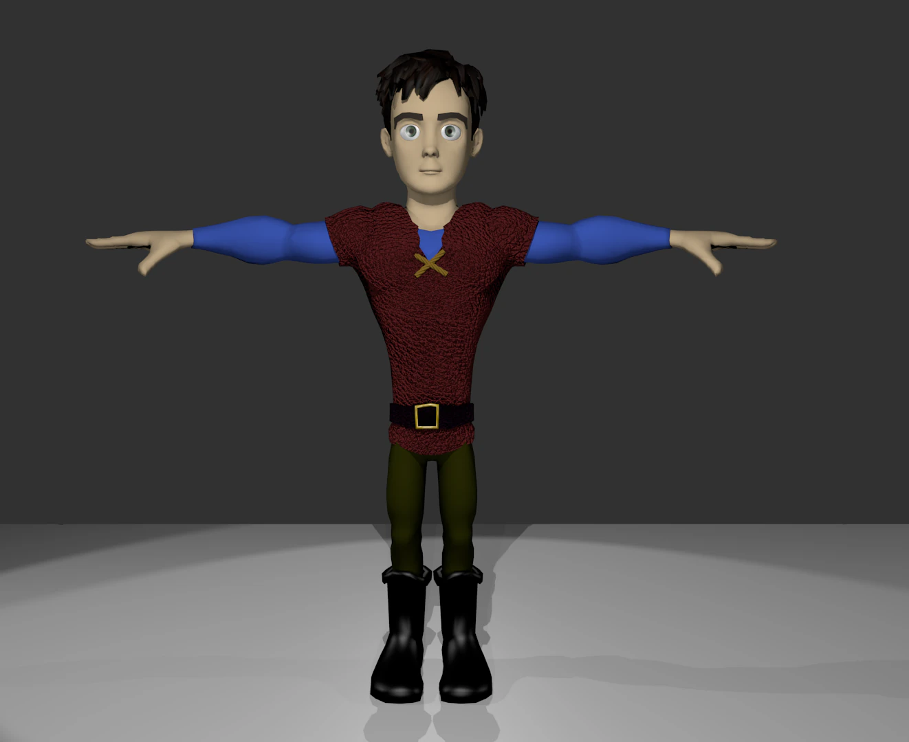 man character 3D Model .c4d .max .obj .3ds .fbx .stl .blend 