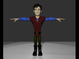 man character 3D Model