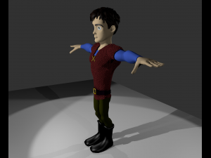 man character 3D 모델