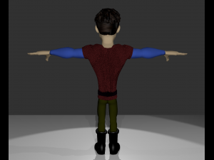 man character 3D 모델