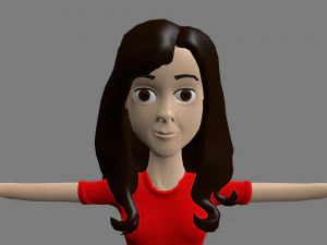 girl 3D Model