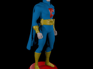 blue falcon Modelo de Impressão 3D