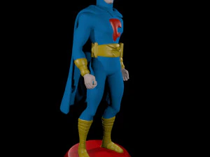 blue falcon 3D Print Model