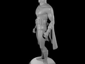 blue falcon 3D Print Model