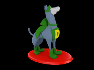 dynomutt dog wonder 3D Model
