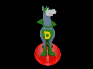 dynomutt dog wonder 3D Model