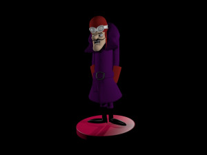 dick dastardly 3D-Modell