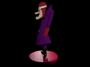 dick dastardly 3D Model