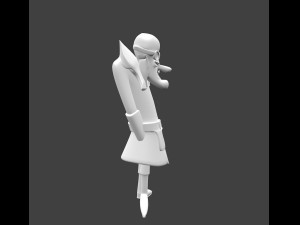 dick dastardly 3D Модель
