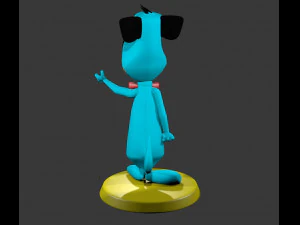 huckleberry hound 3D Model