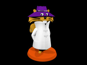 secret squirrel 3D Model