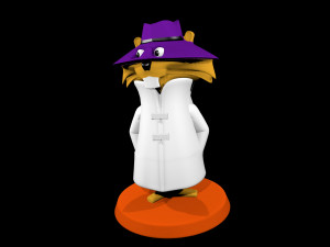 secret squirrel 3D Model