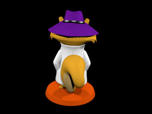 secret squirrel 3D Model