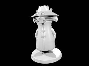 secret squirrel 3D Model