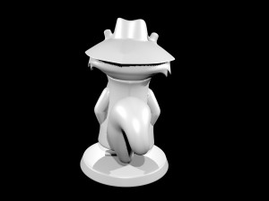 secret squirrel 3D Model
