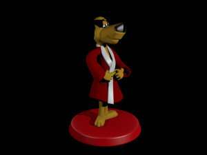 hong kong fu Modello 3D