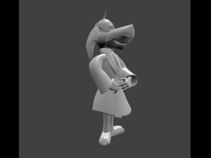 hong kong fu Modello 3D