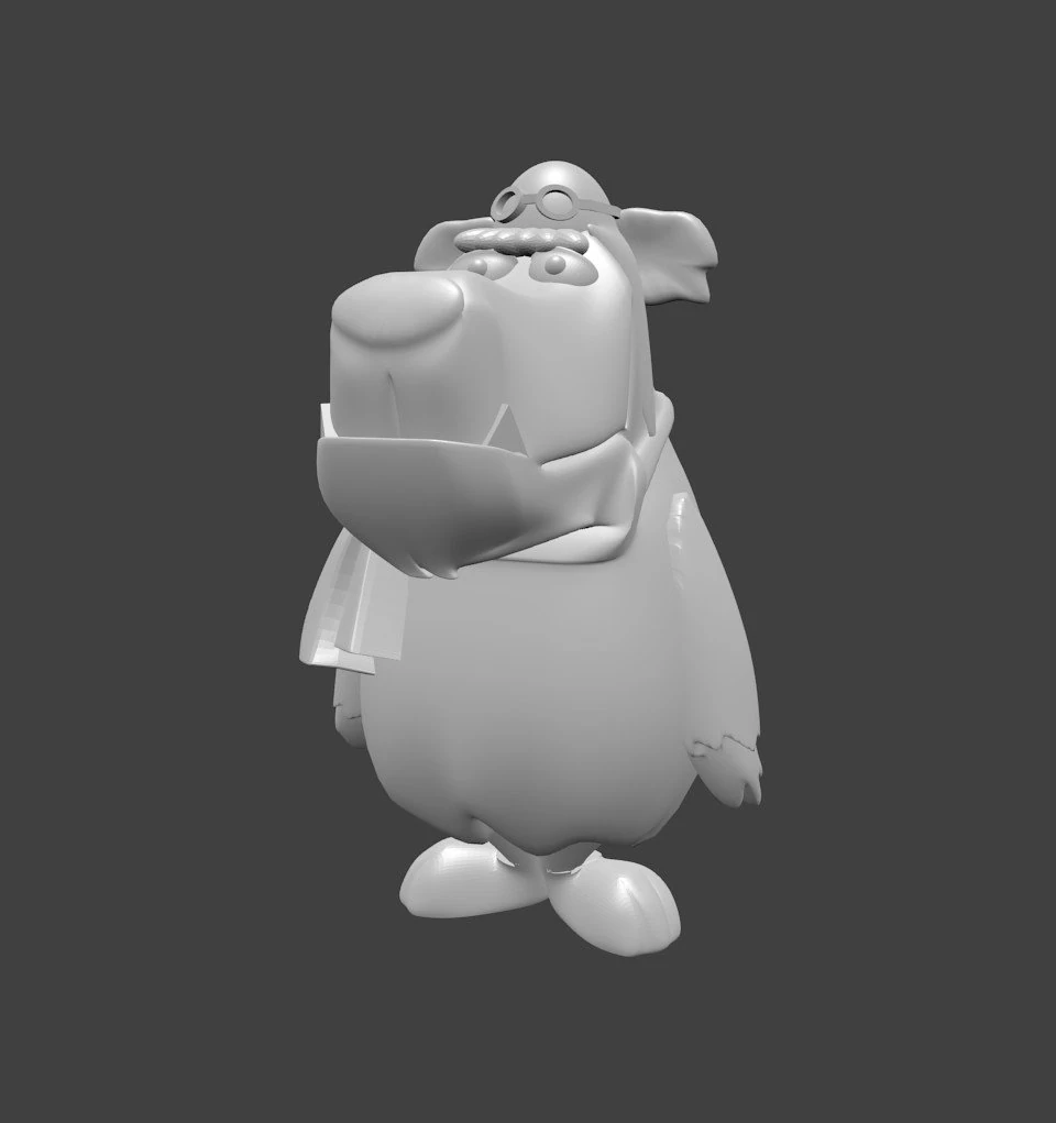 muttley 3D Model .c4d .max .obj .3ds .fbx .stl .blend