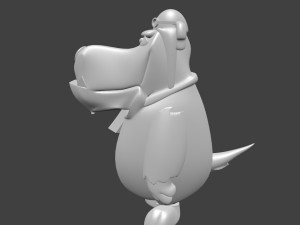 muttley 3Dモデル