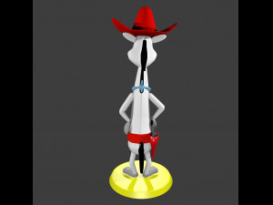 quick draw mcgraw 3D-Modell