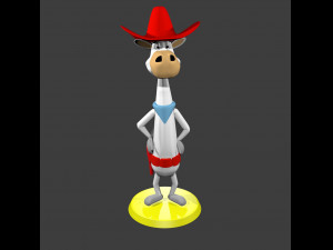 quick draw mcgraw 3D Model