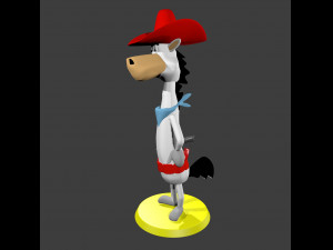 quick draw mcgraw 3D-Modell