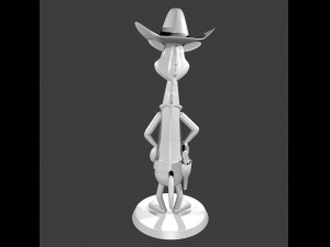 quick draw mcgraw 3D-Modell