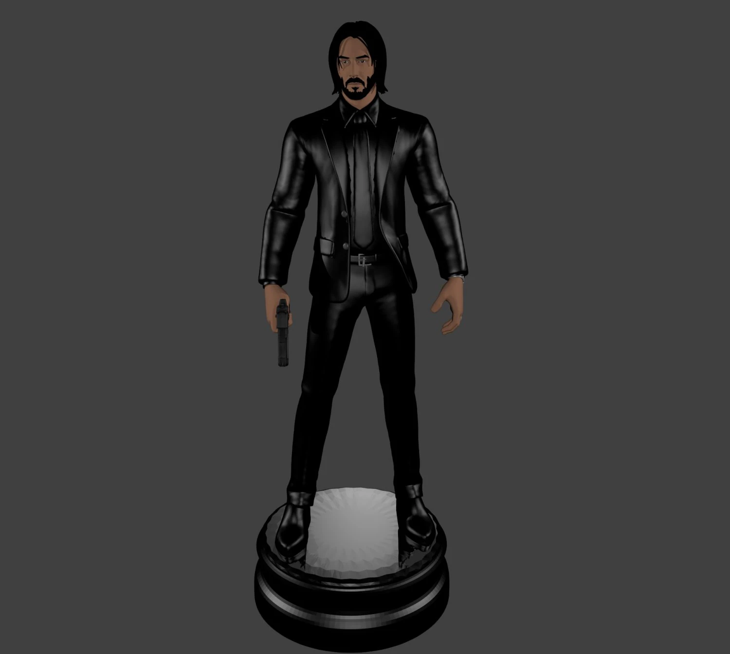 jonh wick 3D Model .c4d .max .obj .3ds .fbx .stl .blend 