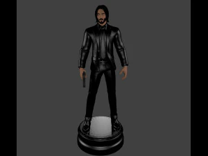 jonh wick 3D Model