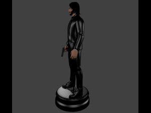 jonh wick 3D Model