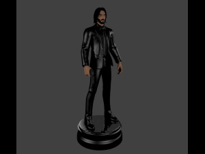 jonh wick 3D Model