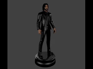 jonh wick 3D Model
