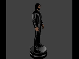 jonh wick 3D Model