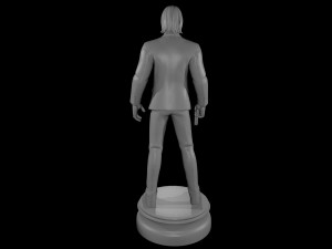 jonh wick 3D Model