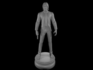 jonh wick 3D Model