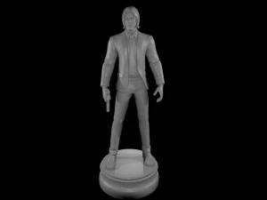 jonh wick 3D Model