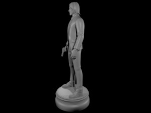 jonh wick 3D Model