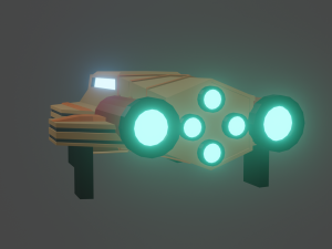 Sci Fi Scenery 3D-Modell