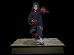 Itachi Uchiha 3D प्रिंट मॉडल