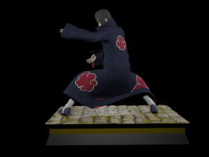 Itachi Uchiha 3D-Druckmodell