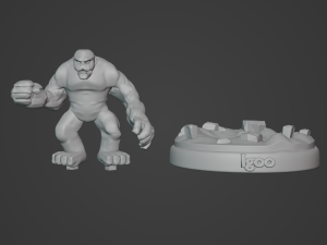 Igoo Herculoides Modello di stampa 3D