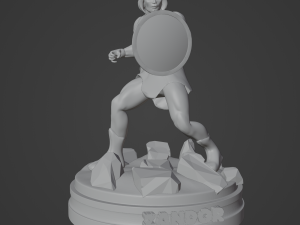 Zandor - The Herculoides Modello di stampa 3D