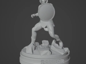Zandor - The Herculoides 3D Print Model