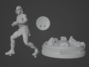 Zandor - The Herculoides 3D Print Model