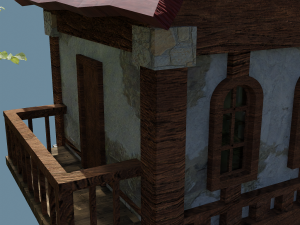 Fantasy Townhouse 3D मॉडल