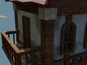 Fantasy Townhouse 3D Model